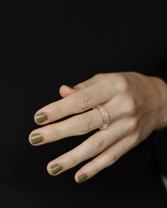 Anillo "Ripple" HARIO Lampwork Factory