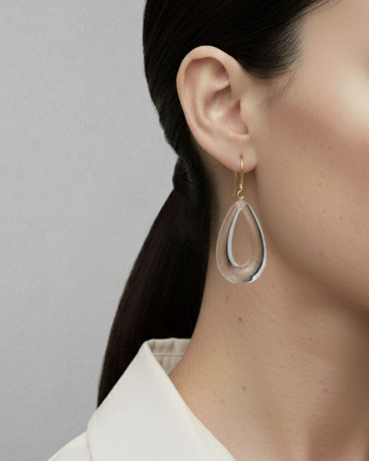 Aretes "Petrichor" HARIO Lampwork Factory