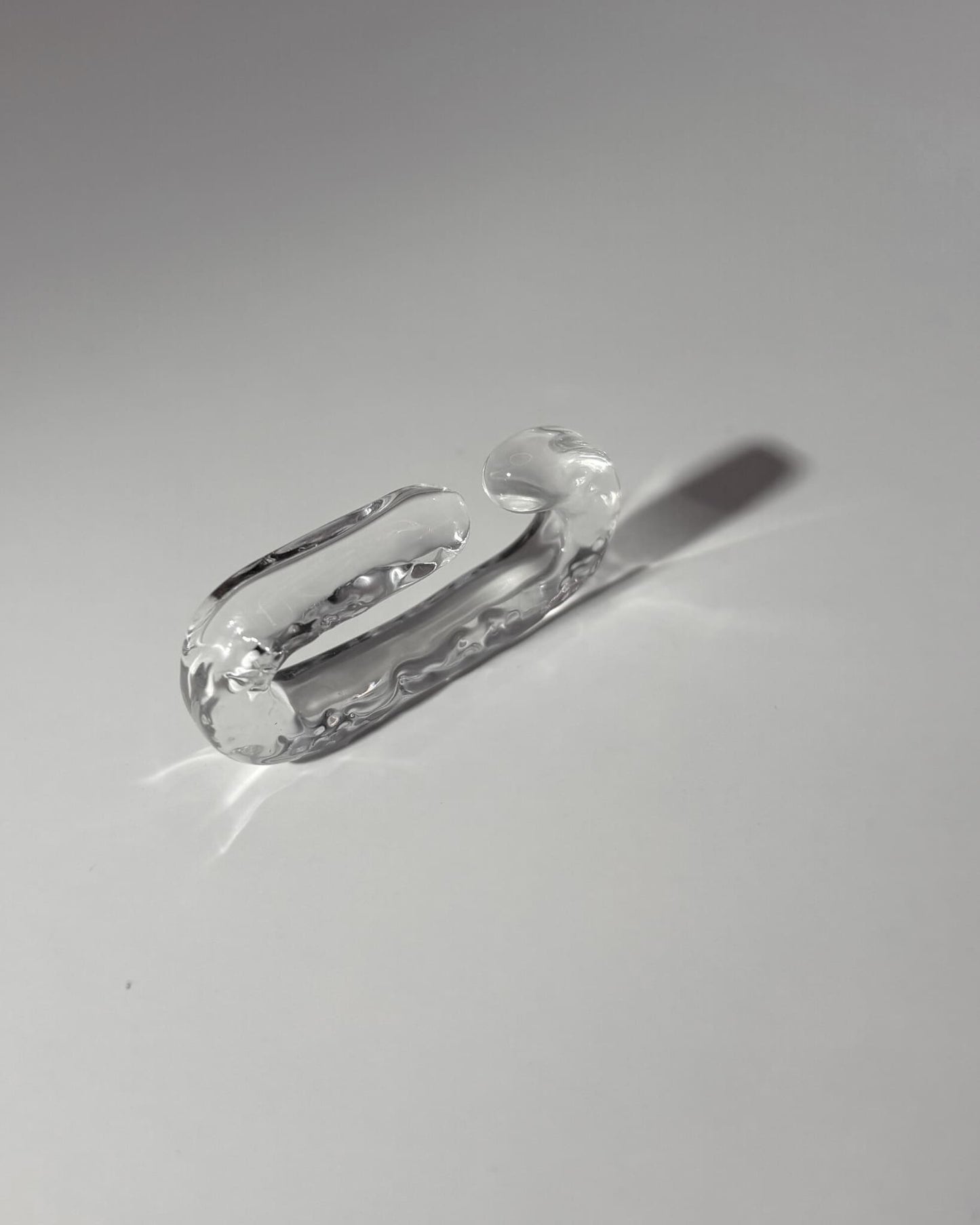 Ear Cuff "Water Ring" HARIO Lampwork Factory