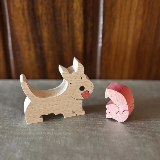 Juguete de madera | Scottish Terrier - Casa TSUGU