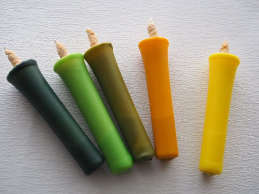 candle-green-gradation-set