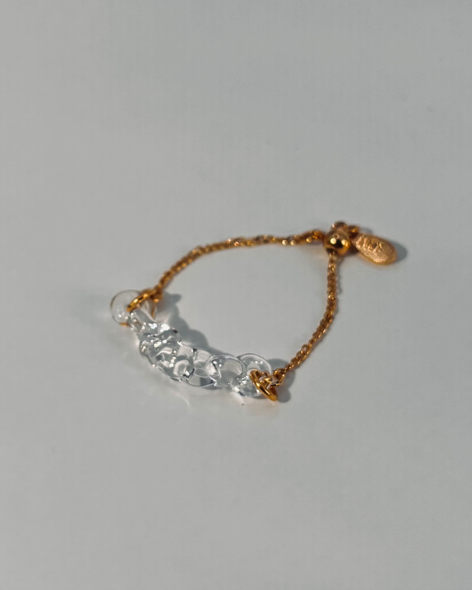 Anillo "Woven Light" HARIO Lampwork Factory