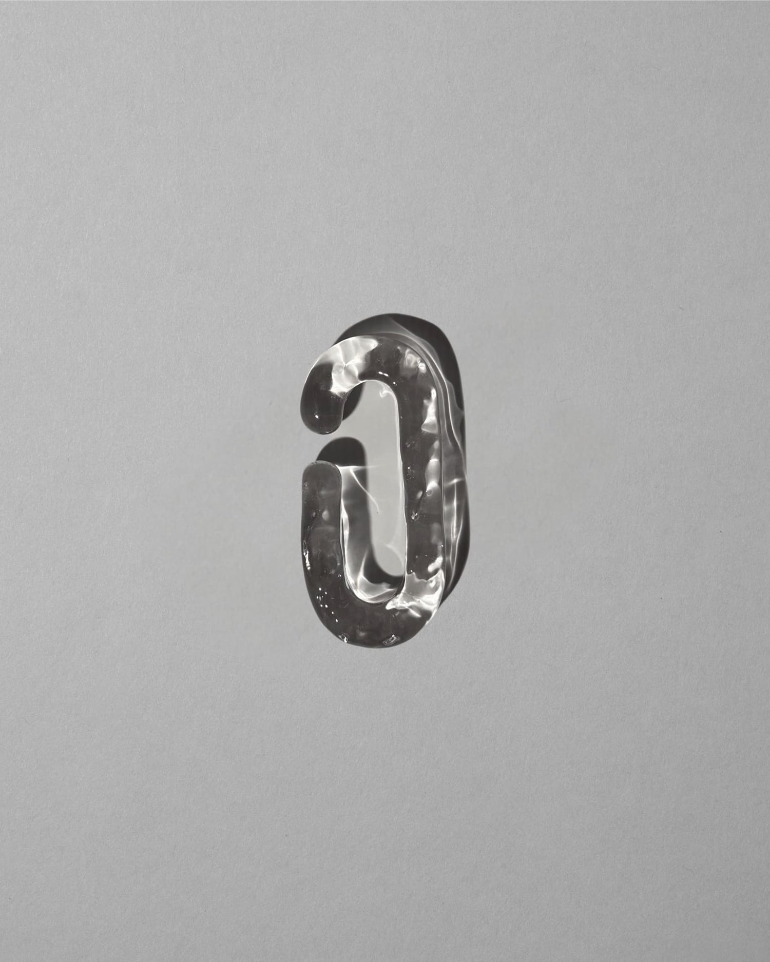 Ear Cuff "Water Ring" HARIO Lampwork Factory