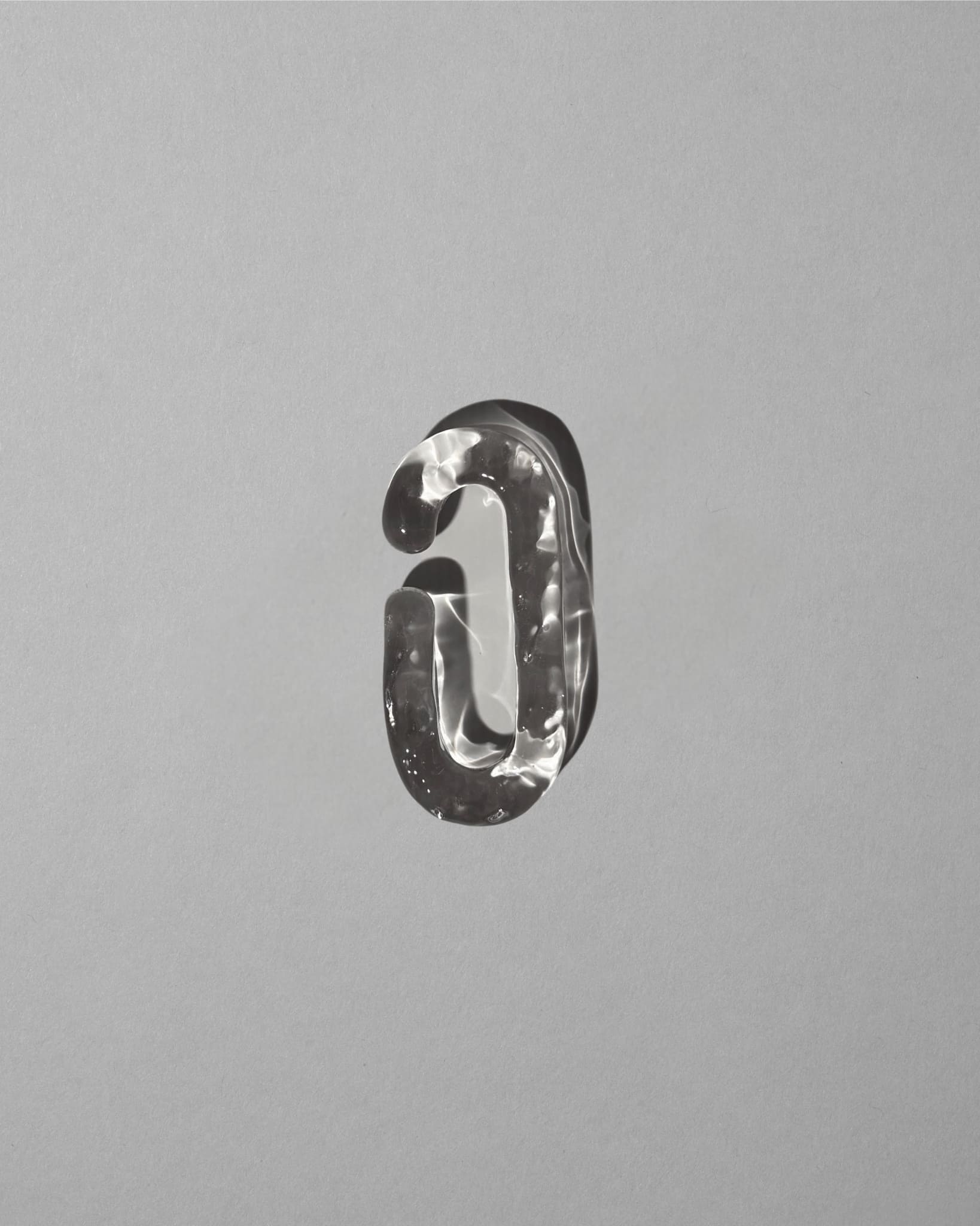 Ear Cuff "Water Ring" HARIO Lampwork Factory