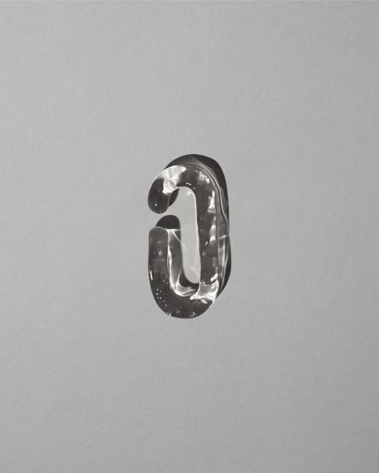 Ear Cuff "Water Ring" HARIO Lampwork Factory