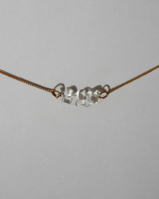 Collar "Woven Light" HARIO Lampwork Factory