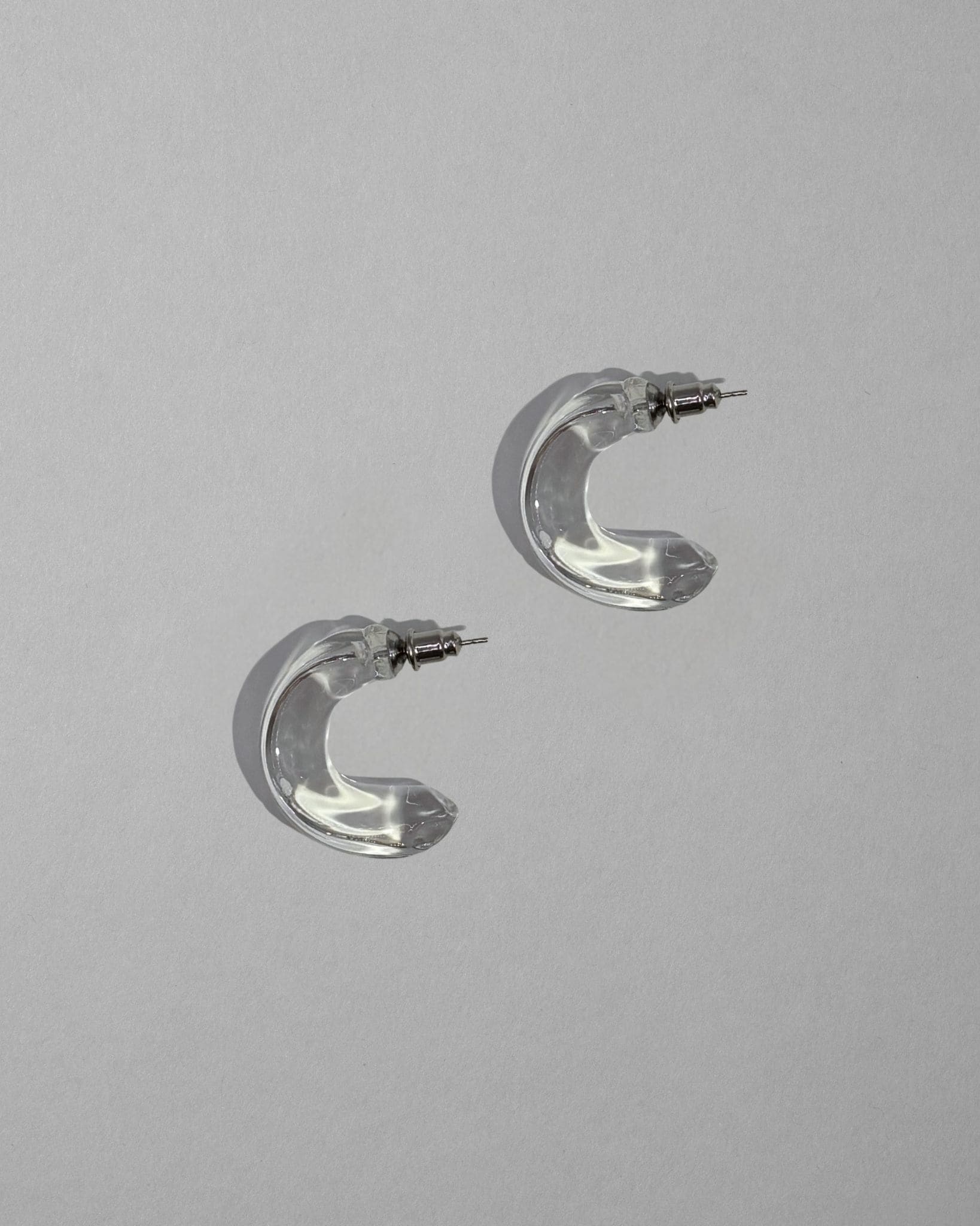 Aretes "Petrichor Hoop" HARIO Lampwork Factory