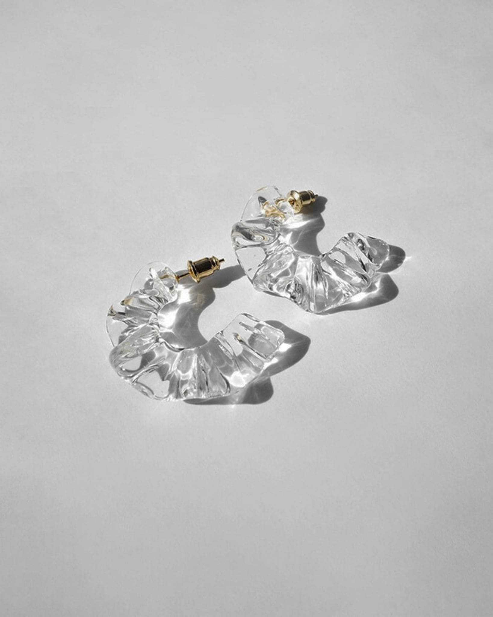 Aretes "Icicle Drape" HARIO Lampwork Factory