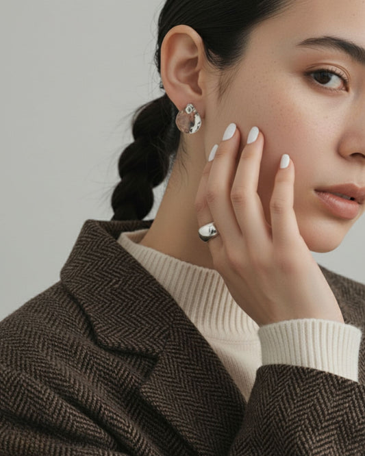 Aretes "Ice Drop" HARIO Lampwork Factory