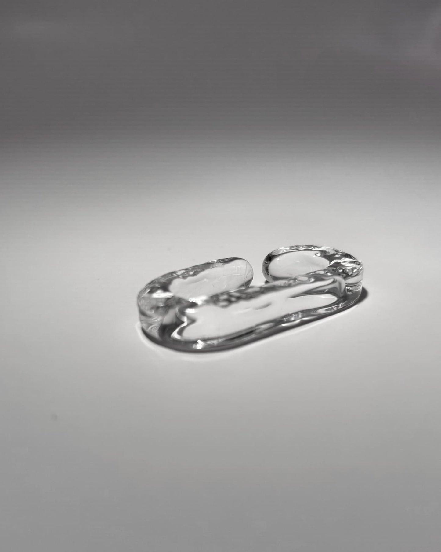 Ear Cuff "Water Ring" HARIO Lampwork Factory