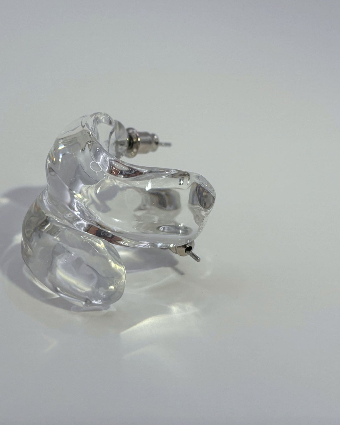 Aretes "Petrichor Hoop" HARIO Lampwork Factory