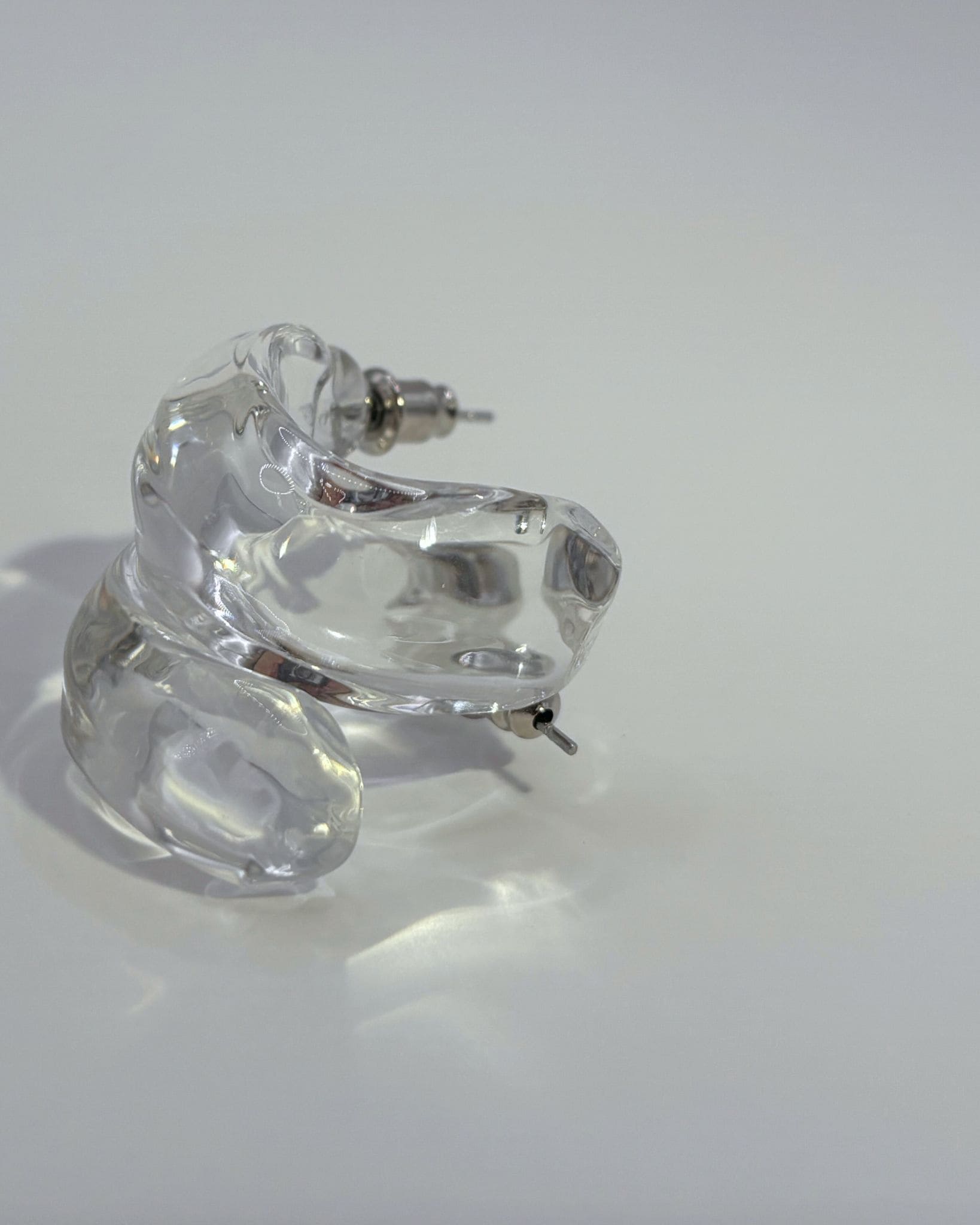 Aretes "Petrichor Hoop" HARIO Lampwork Factory