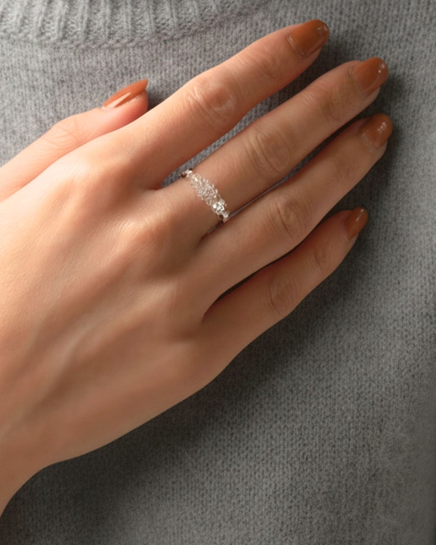 Anillo "Marquise" HARIO Lampwork Factory