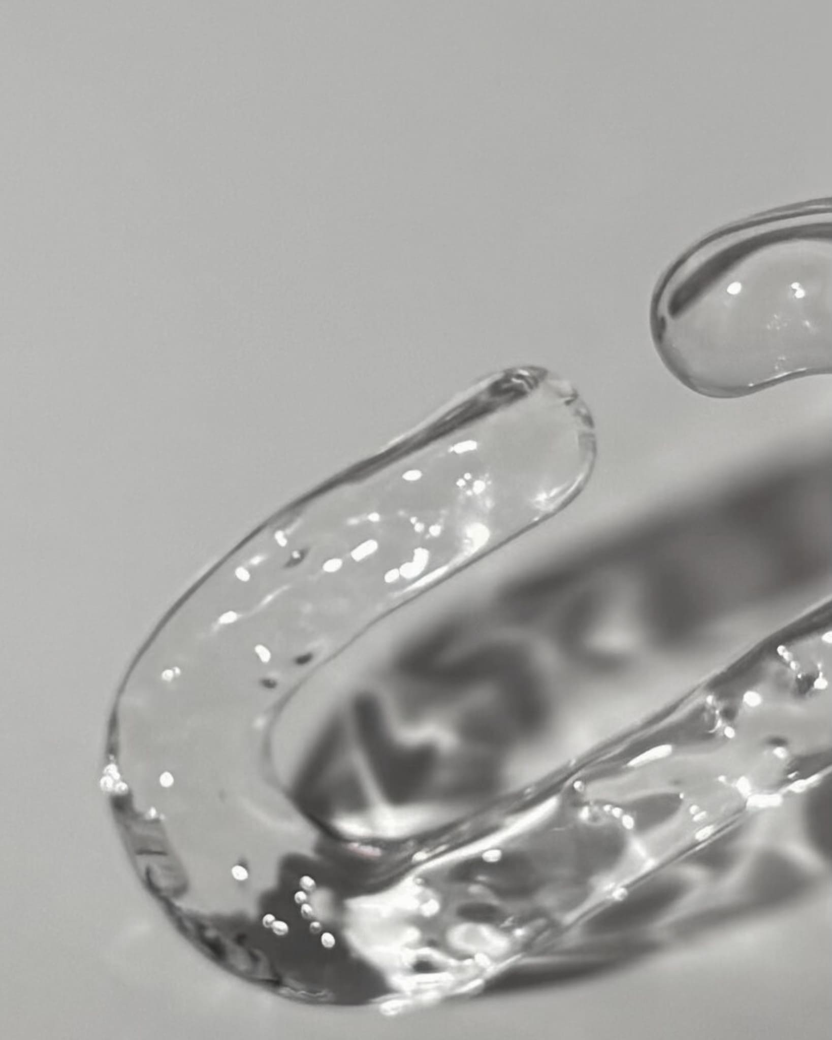 Ear Cuff "Water Ring" HARIO Lampwork Factory