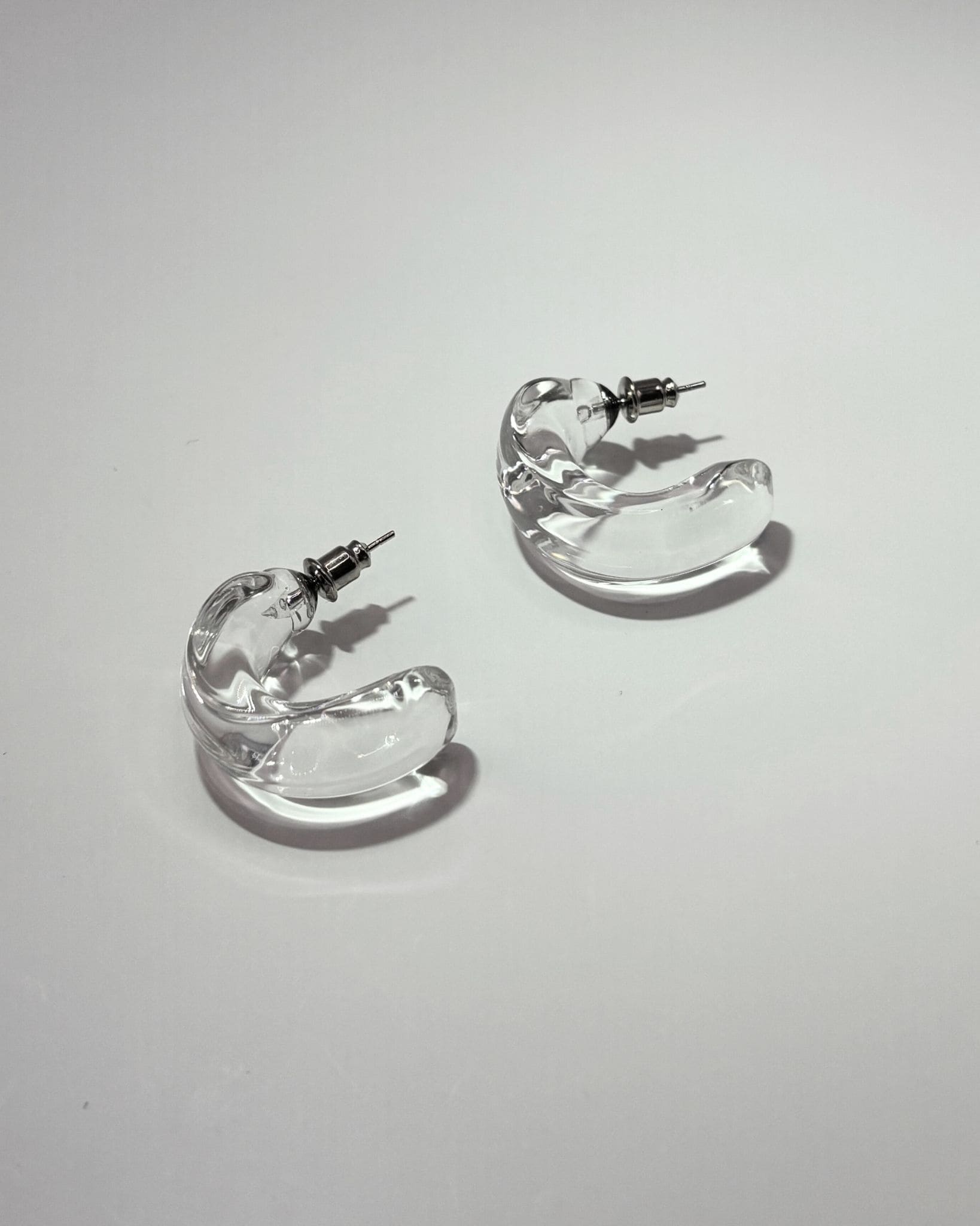 Aretes "Petrichor Hoop" HARIO Lampwork Factory