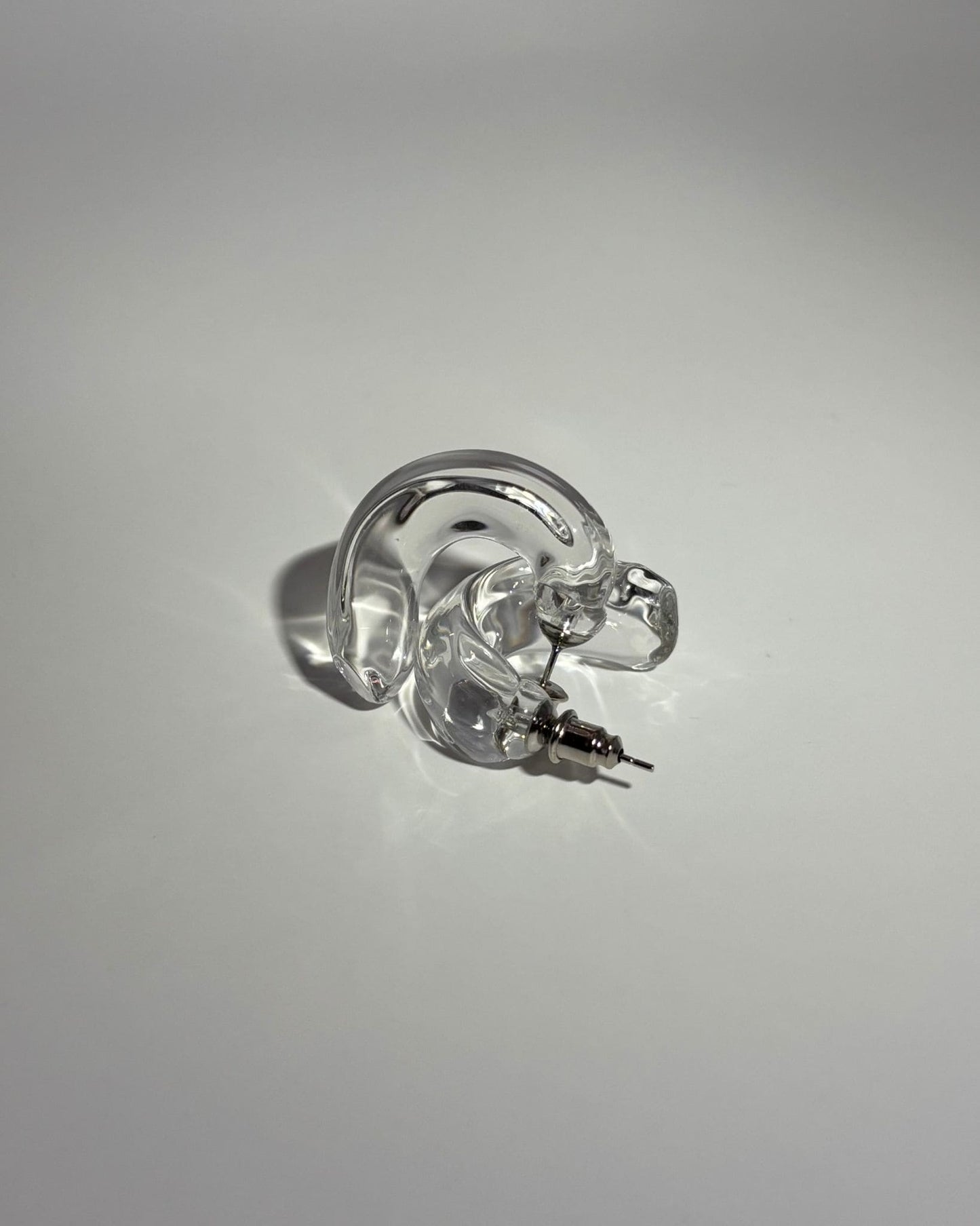 Aretes "Petrichor Hoop" HARIO Lampwork Factory