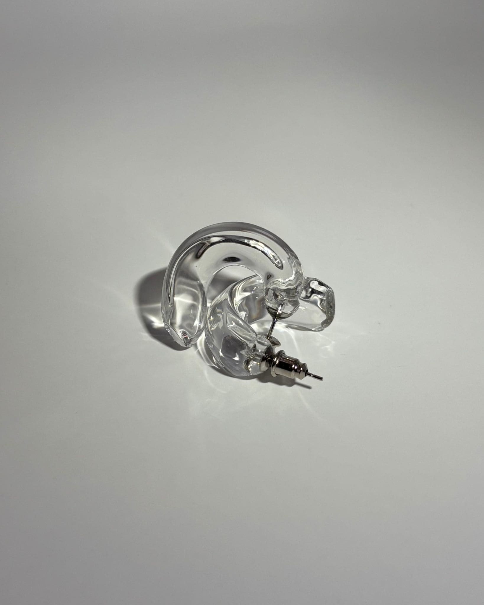 Aretes "Petrichor Hoop" HARIO Lampwork Factory