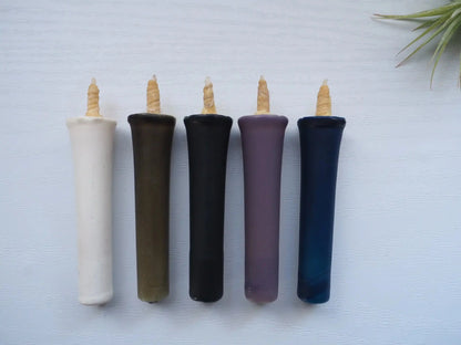 Velas Japonesas Artesanales – Azul (5 pzas) - Casa TSUGU