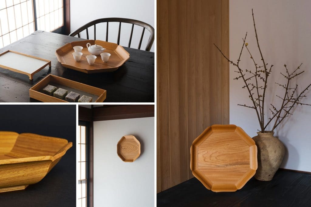 Charolas de madera "SUI" AIZAWA WOOD WORKS