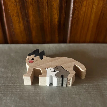 Juguete de madera | Siberian Husky - Casa TSUGU