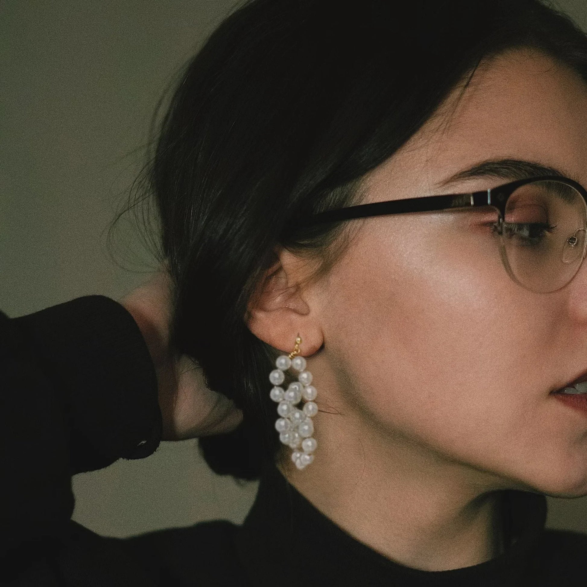 Aretes "Perlas que Danzan" - Casa TSUGU