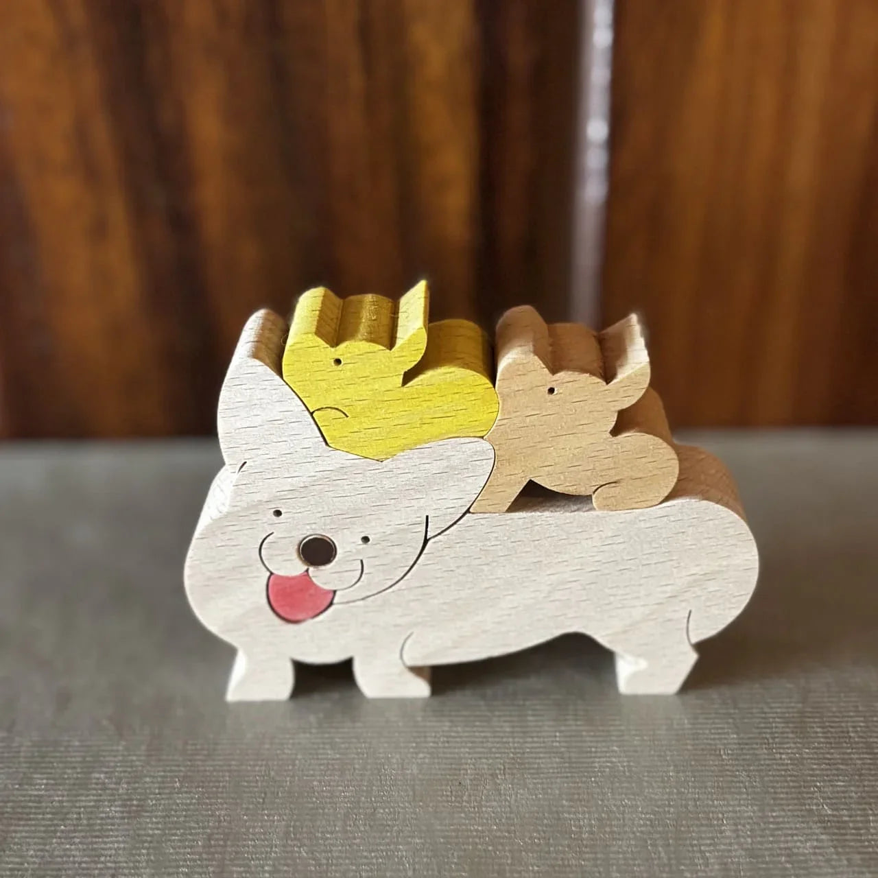 Juguete de madera | Corgi - Casa TSUGU