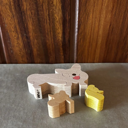 Juguete de madera | Corgi - Casa TSUGU