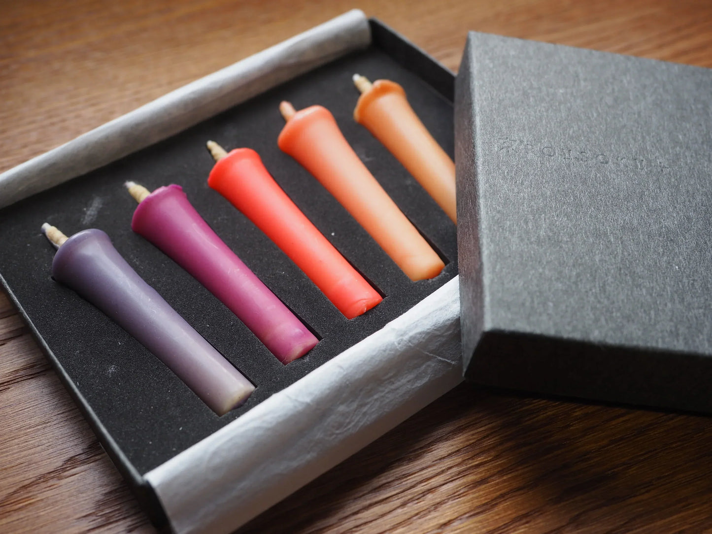 Velas Japonesas Artesanales - Rosa (5 pzas) - Casa TSUGU