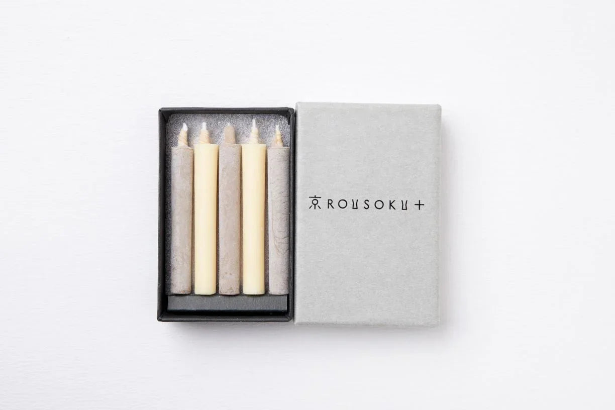 Velas Japonesas Veganas (10 pzas) - Casa TSUGU