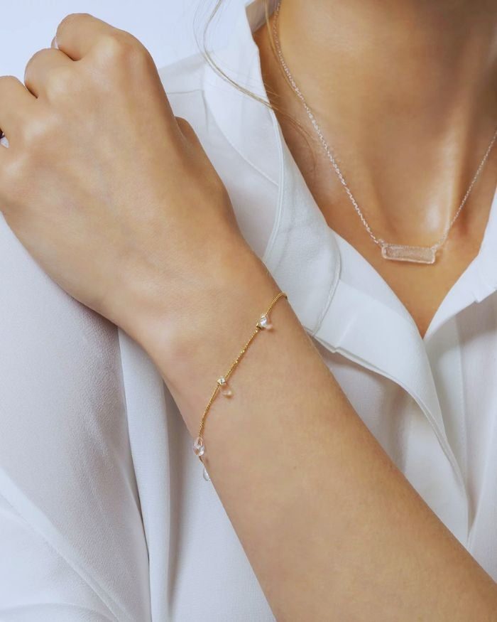 Brazalete "Little Tears" HARIO Lampwork Factory