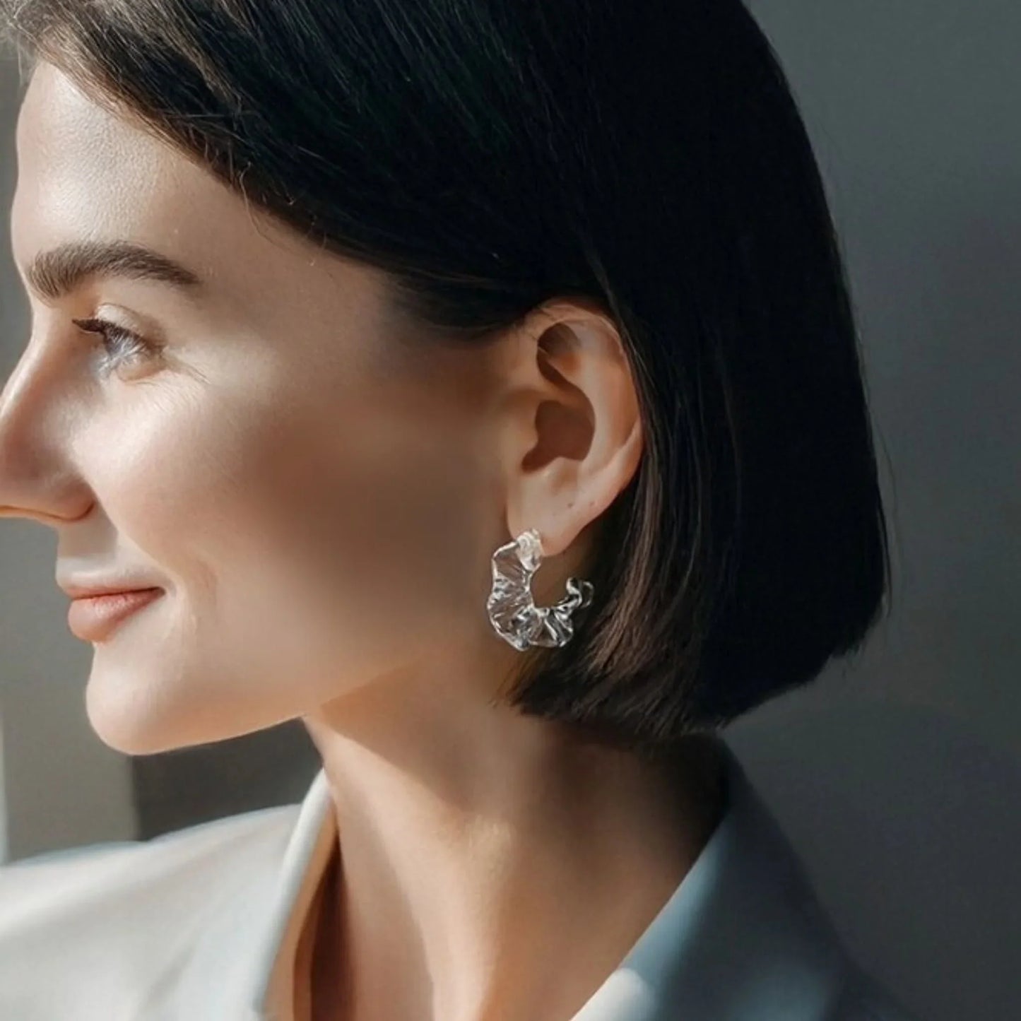 Aretes "Icicle Drape" - Casa TSUGU