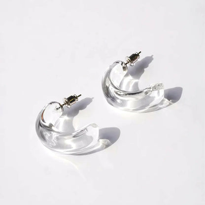Aretes "Petrichor Hoop" - Casa TSUGU