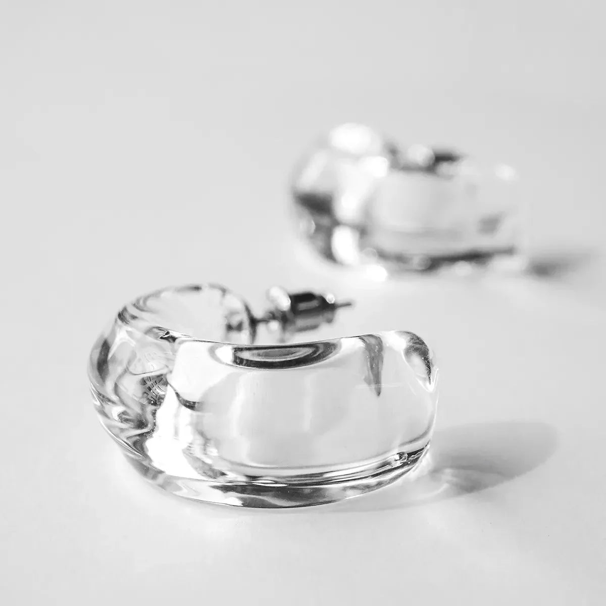 Aretes "Petrichor Hoop" - Casa TSUGU