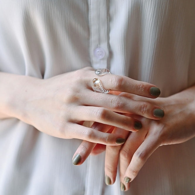 Anillo / Ear cuff "Icicle" - Casa TSUGU