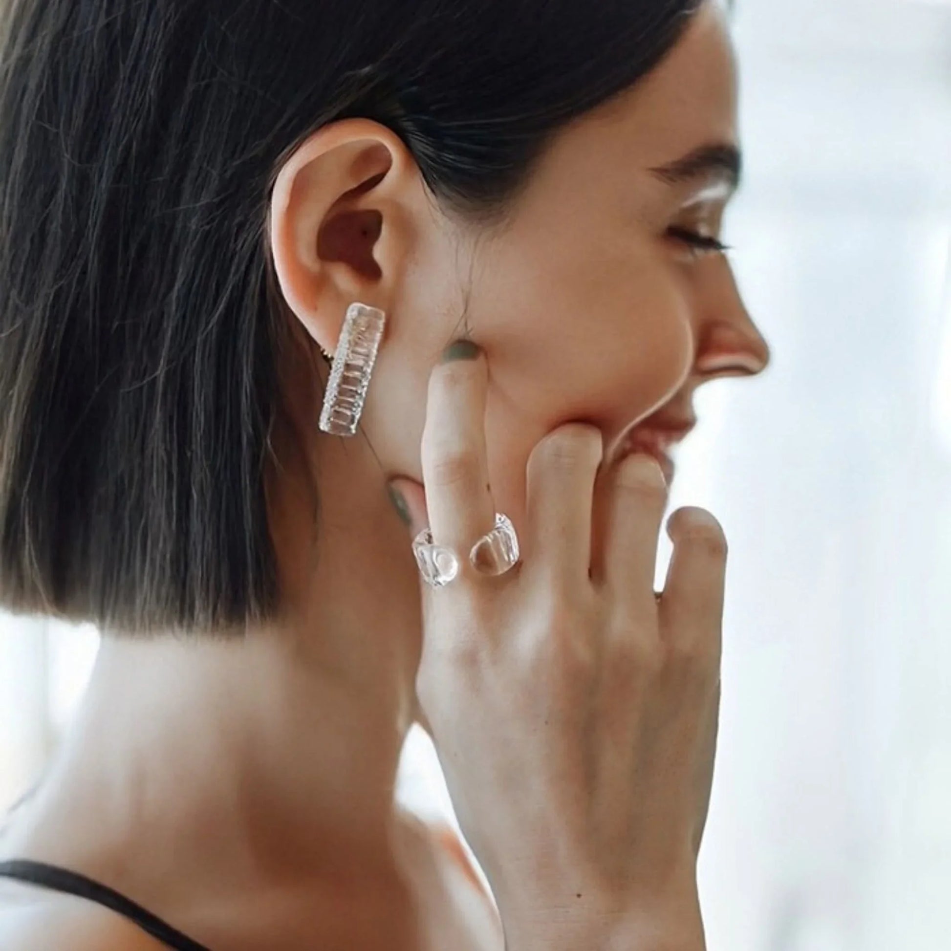 Anillo / Ear cuff "Icicle" - Casa TSUGU