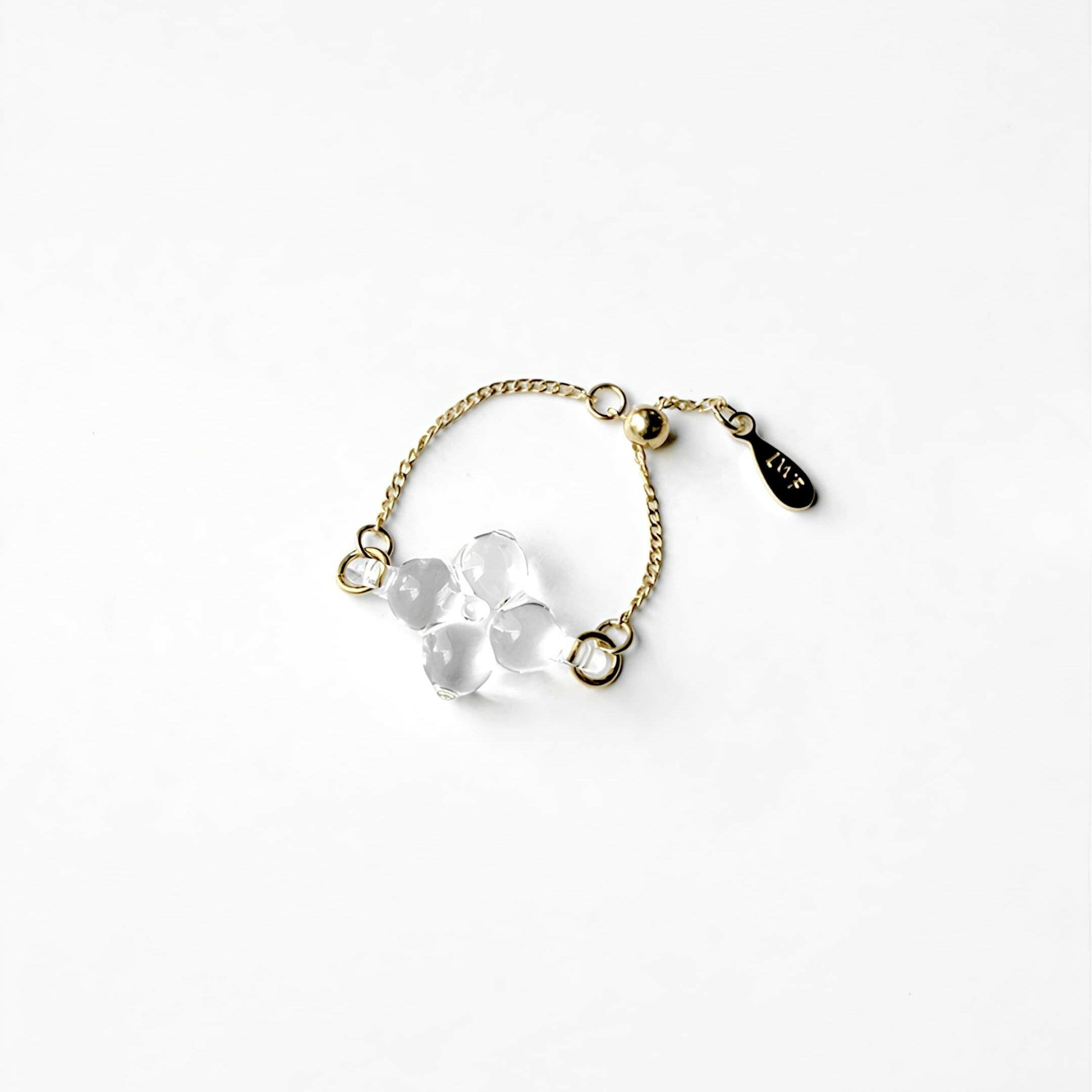 Anillo "White Flower" - Casa TSUGU