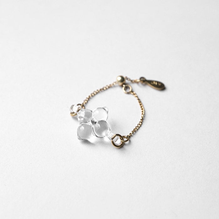 Anillo "White Flower" - Casa TSUGU