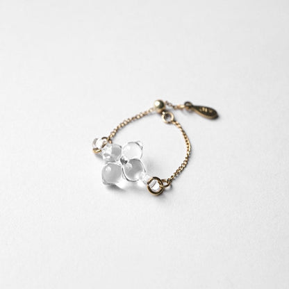 Anillo "White Flower" - Casa TSUGU