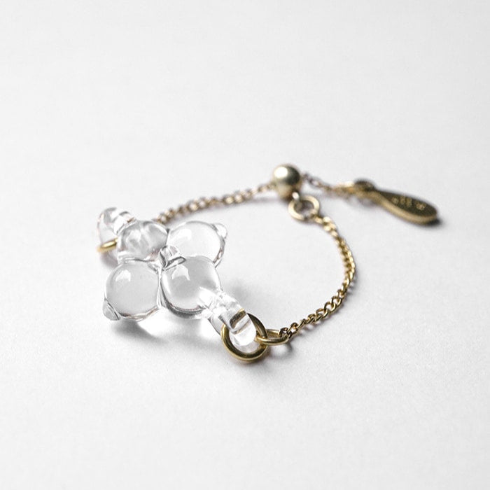 Anillo "White Flower" - Casa TSUGU