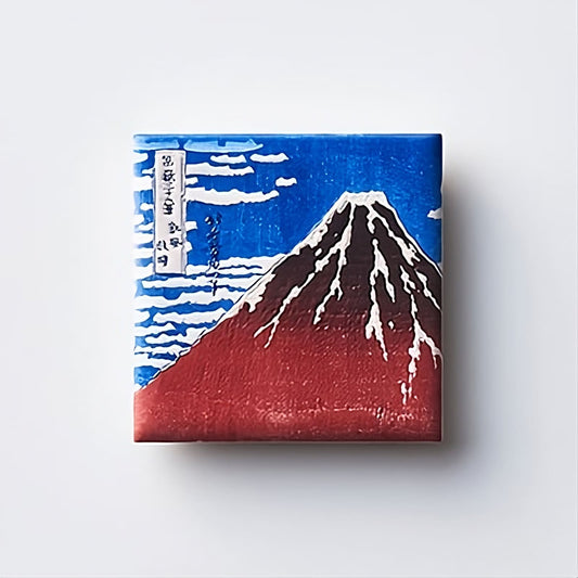 Magnet de Arte Ukiyo-e - Hokusai Buen tiempo con viento del sur Penon